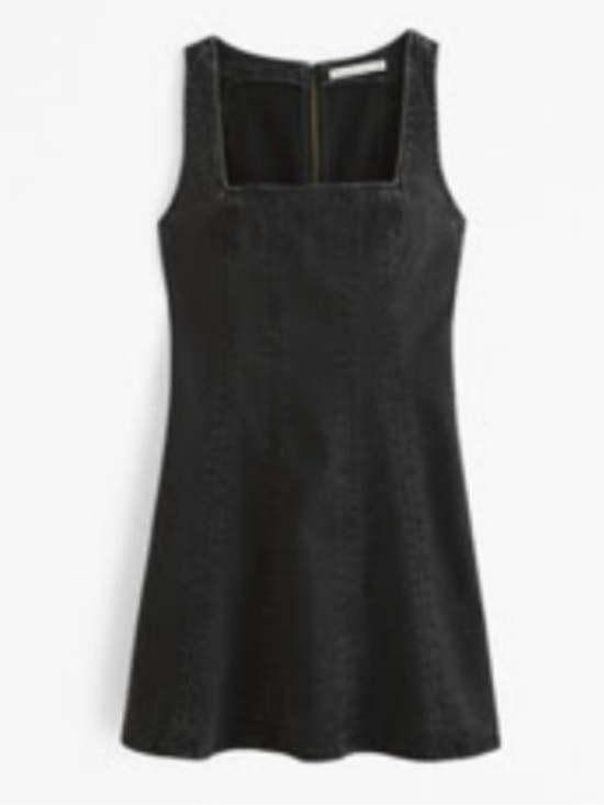 Abercrombie & Fitch Dresses & Skirts - Abercrombie & fitch square neck denim mini dress